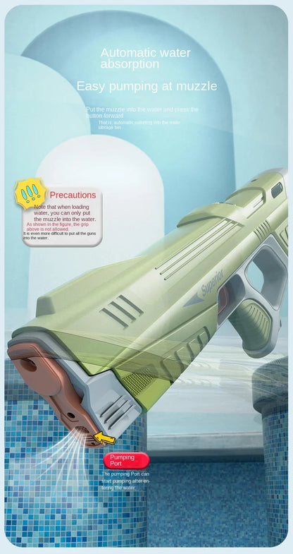 43cm Full Electric Automatic Water Storage Gun