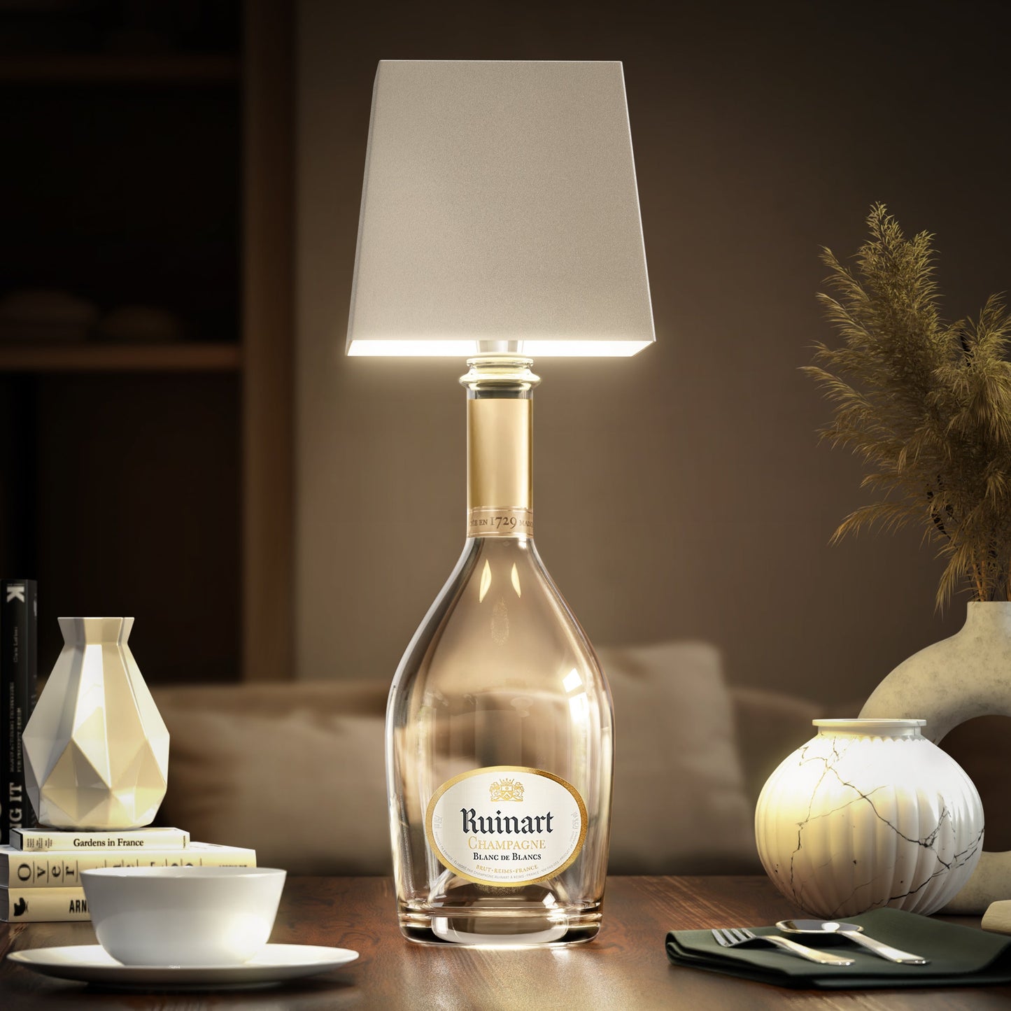 SQUARE WIRELESS BOTTLE LAMP