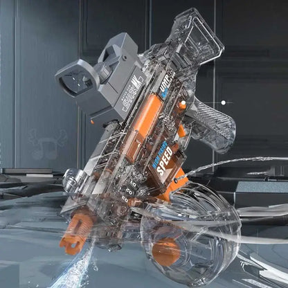 UMP45 Transparent Electric Water Gun Shoot with Light