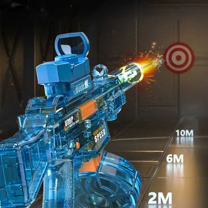 UMP45 Transparent Electric Water Gun Shoot with Light
